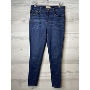 Gap 1969 Womens 31L True Skinny Blue Sculpt Stretch Aspen Denim Jeans 788088-00